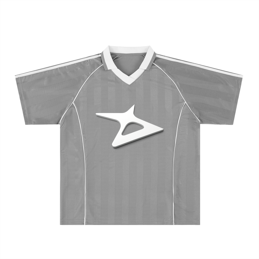 KaZza Shadow Stripe Collared Soccer Jersey