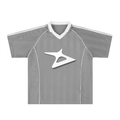 KaZza Shadow Stripe Collared Soccer Jersey