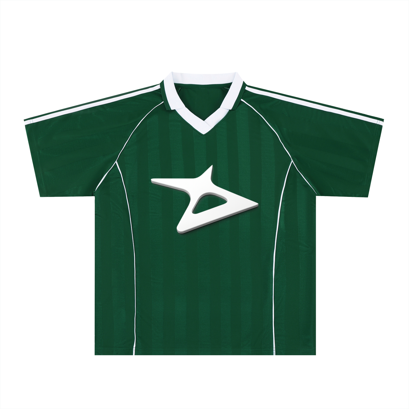 KaZza Shadow Stripe Collared Soccer Jersey