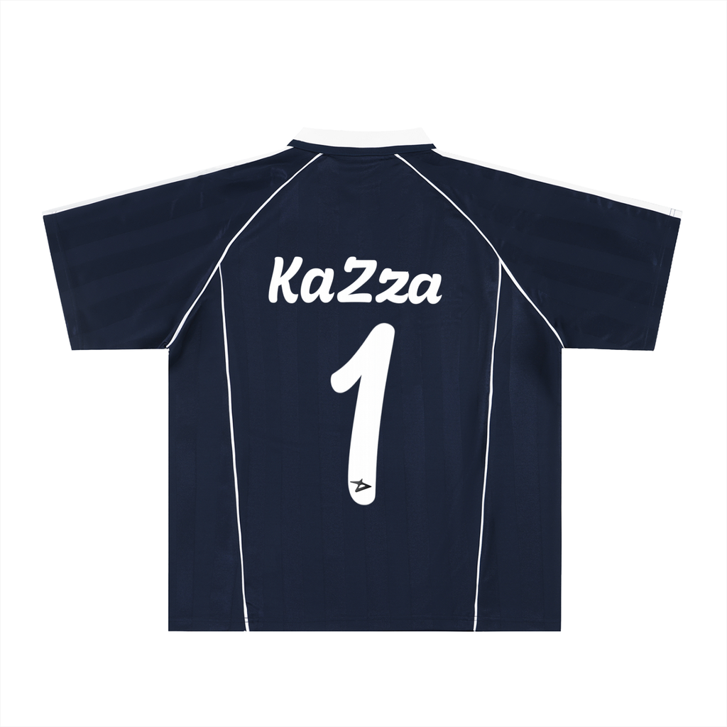 KaZza Shadow Stripe Collared Soccer Jersey