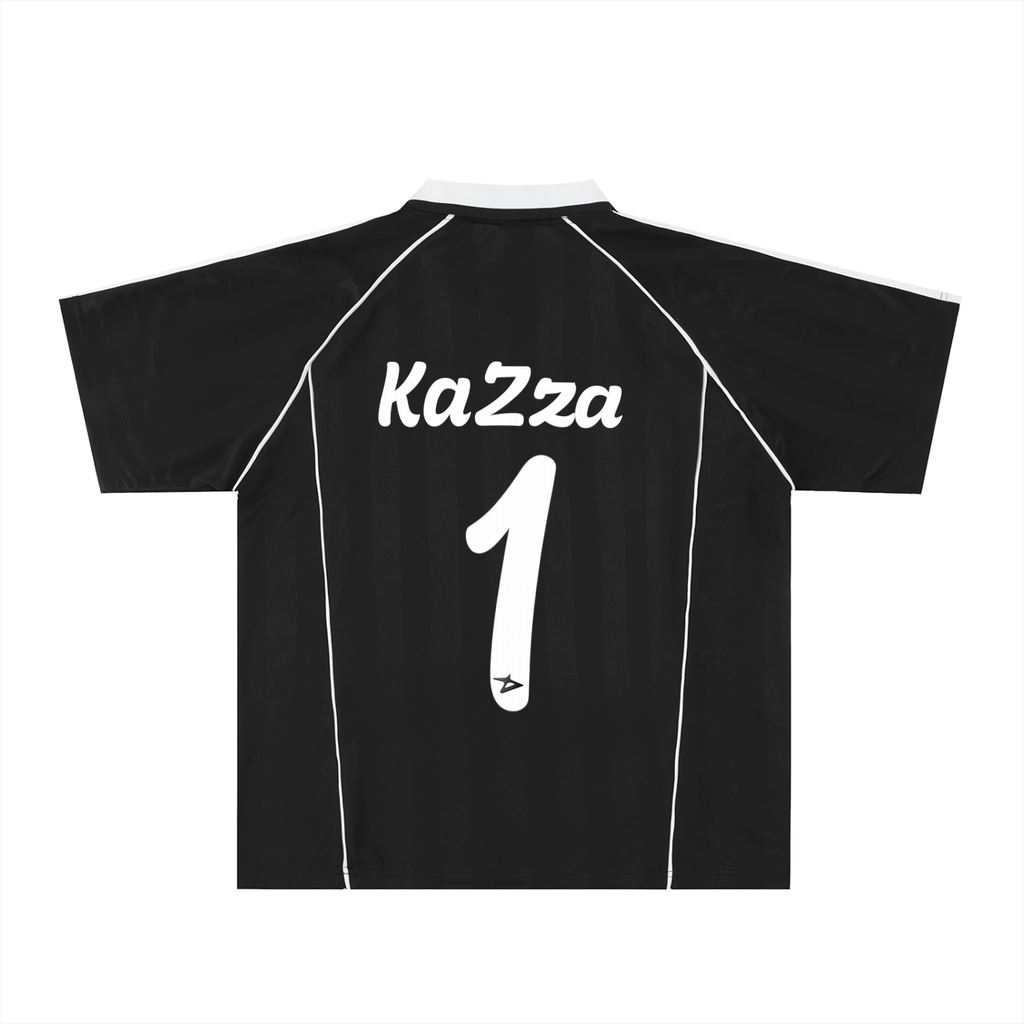 KaZza Shadow Stripe Collared Soccer Jersey