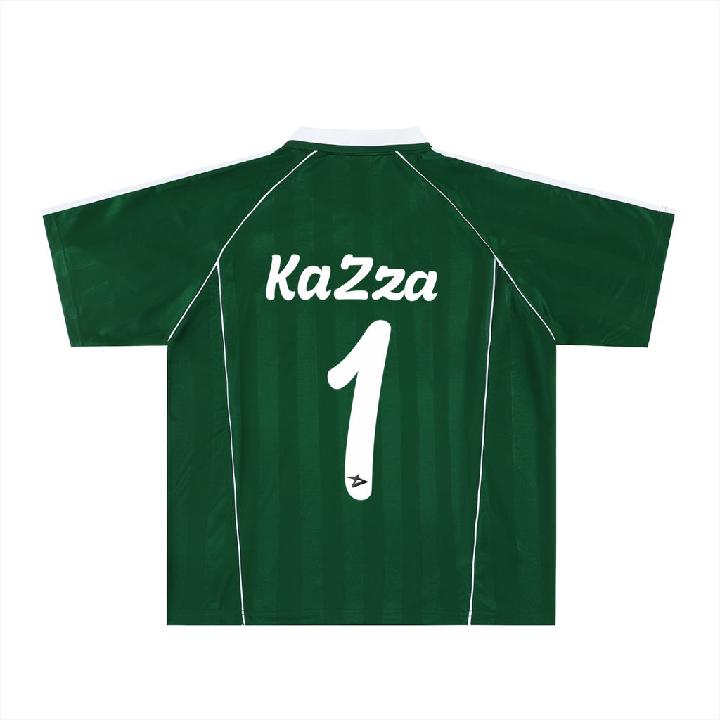 KaZza Shadow Stripe Collared Soccer Jersey